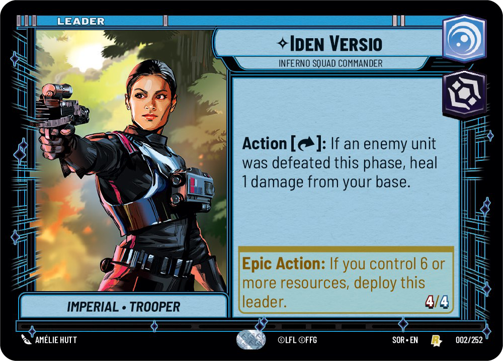 Iden Versio - Infero Squad Commander (SOR-002)