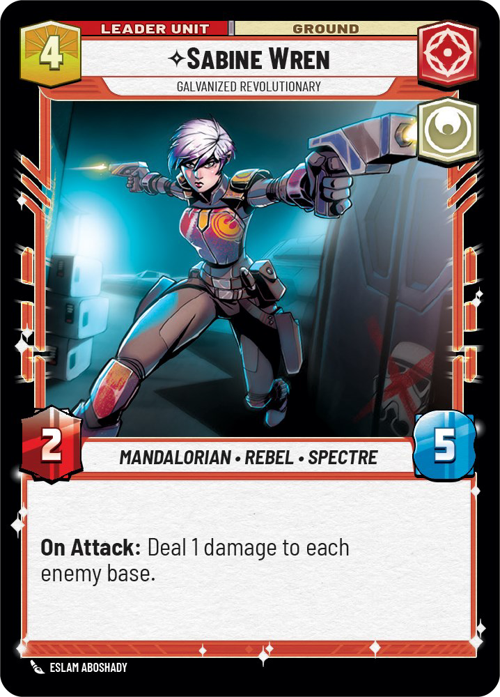 Sabine Wren - Galvanized Revolutionary (SOR-014)