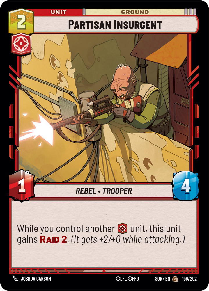 Partisan Insurgent (SOR-159)