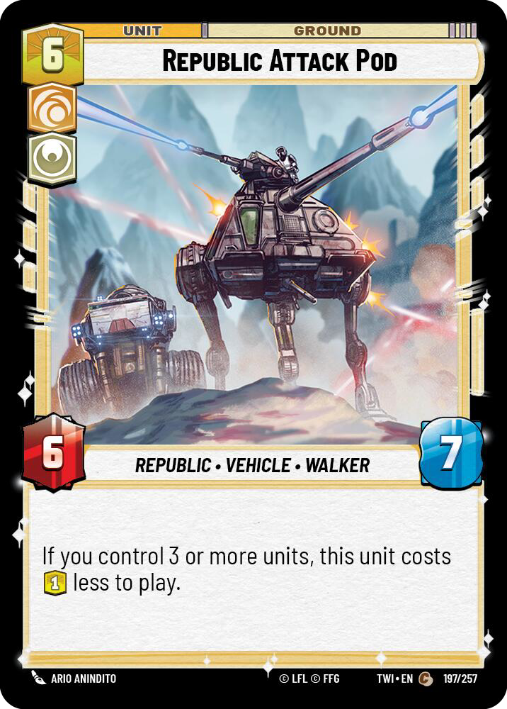 Republic Attack Pod (TWI-197)