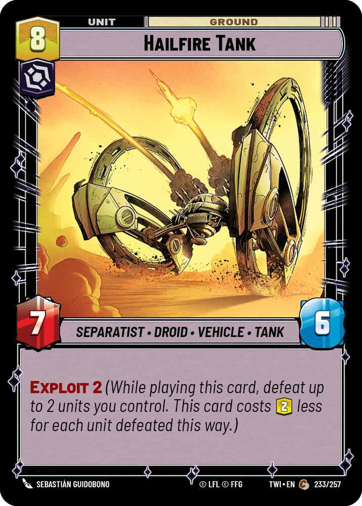 Hailfire Tank (TWI-233)