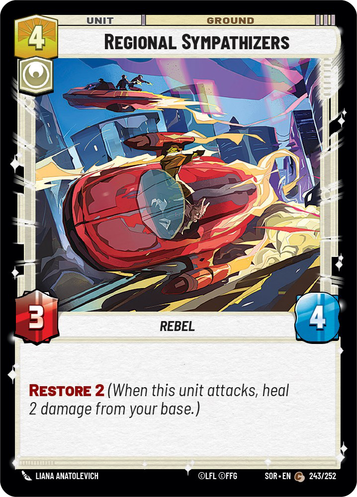 Regional Sympathizers (SOR-243)