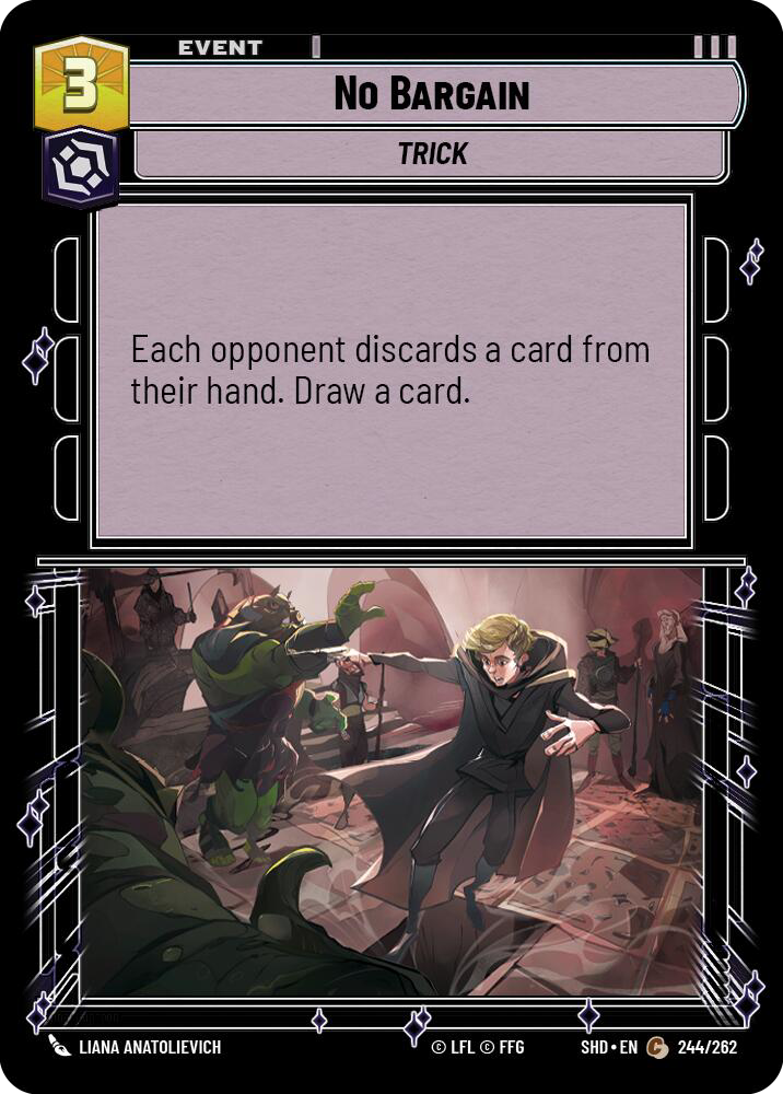 No Bargain (SHD-244)