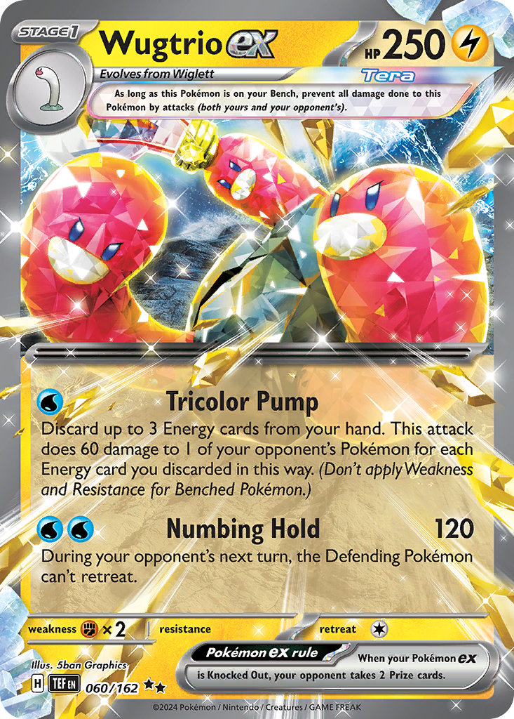 Wugtrio ex - Temporal Forces (sv5-60)