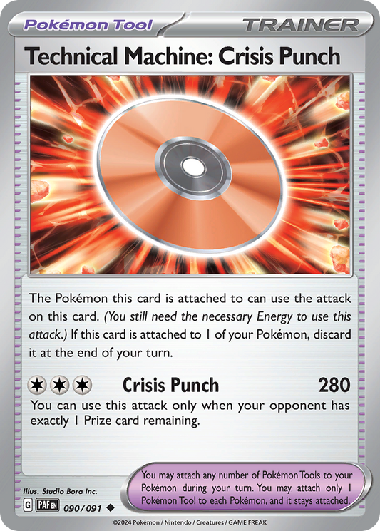 Technical Machine: Crisis Punch - Paldean Fates (sv4pt5-90)