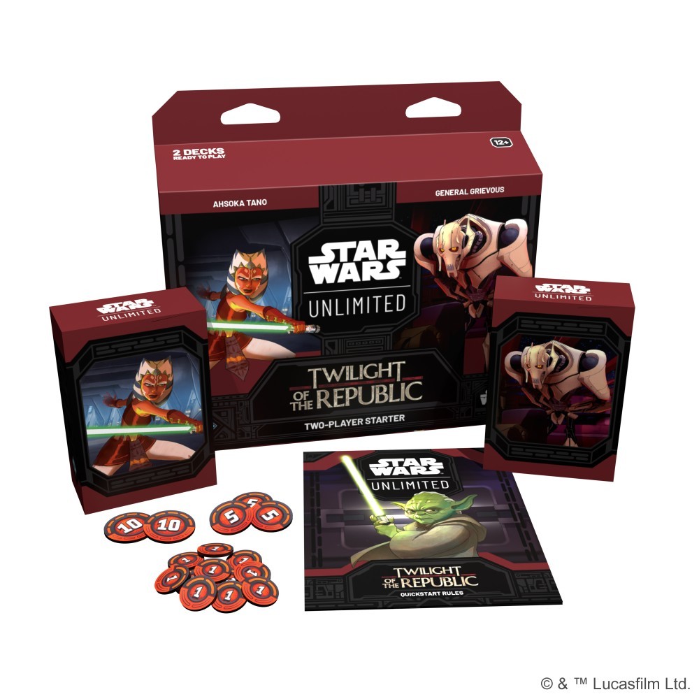 Star Wars: Unlimited: Twilight of the Republic—Two-Player Starter Decks