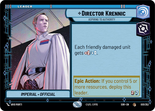 Director Krennic - Aspiring to Authority (SOR-001)