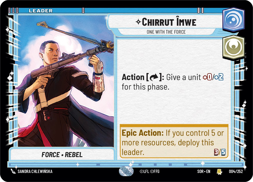 Chirrut Îmwe - One With the Force (SOR-004)