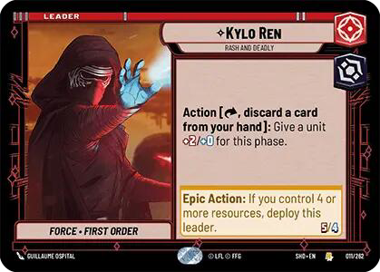 Kylo Ren - Rash and Deadly (SHD-011)