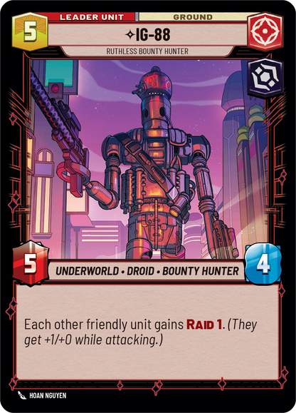 IG-88 - Ruthless Bounty Hunter (SOR-012)