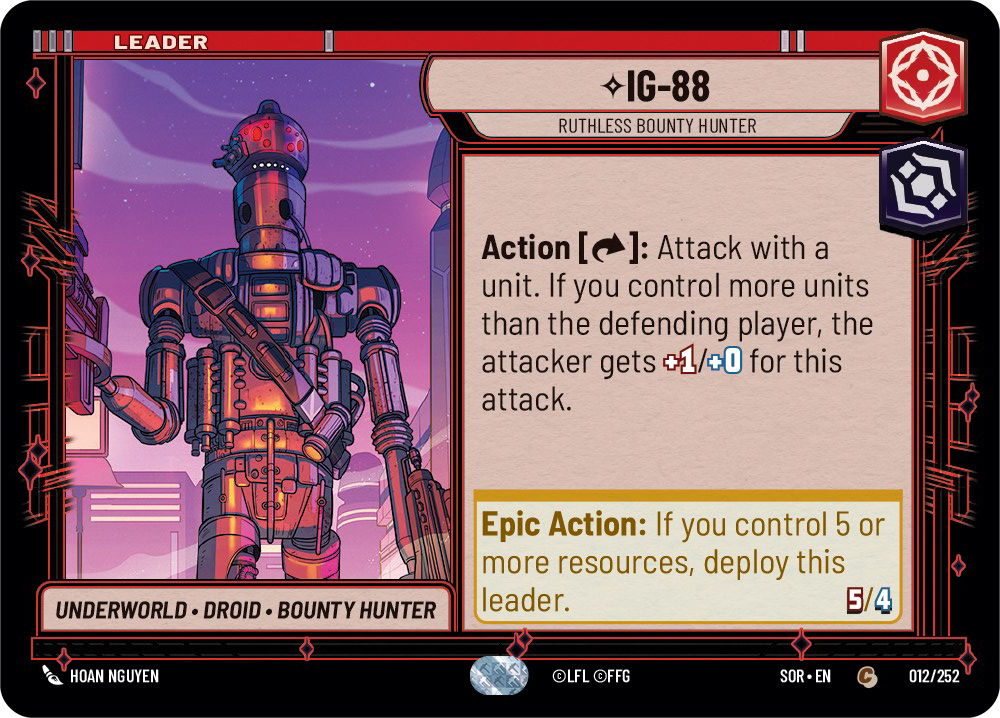 IG-88 - Ruthless Bounty Hunter (SOR-012)