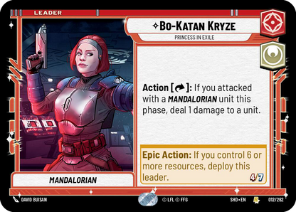 Bo-Katan Kryze - Princess in Exile (SHD-012)