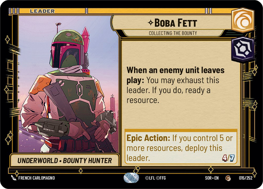 Boba Fett - Collecting the Bounty (SOR-015)