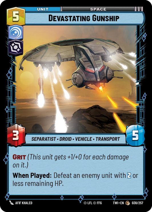 Devastating Gunship  (TWI-036)