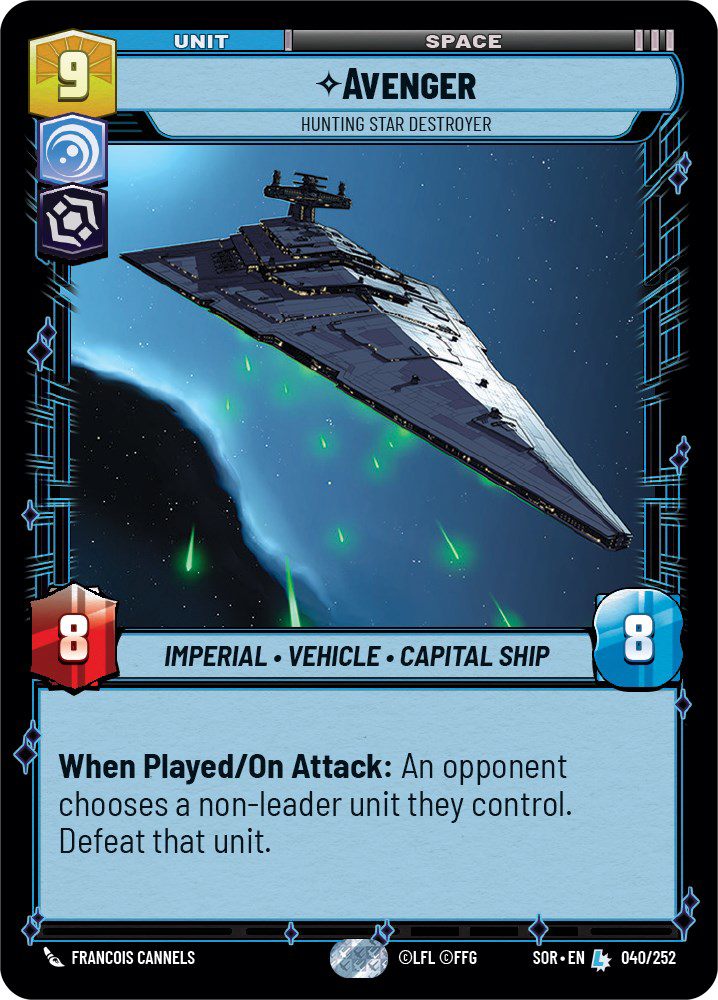 Avenger - Hunting Star Destroyer (SOR-040)