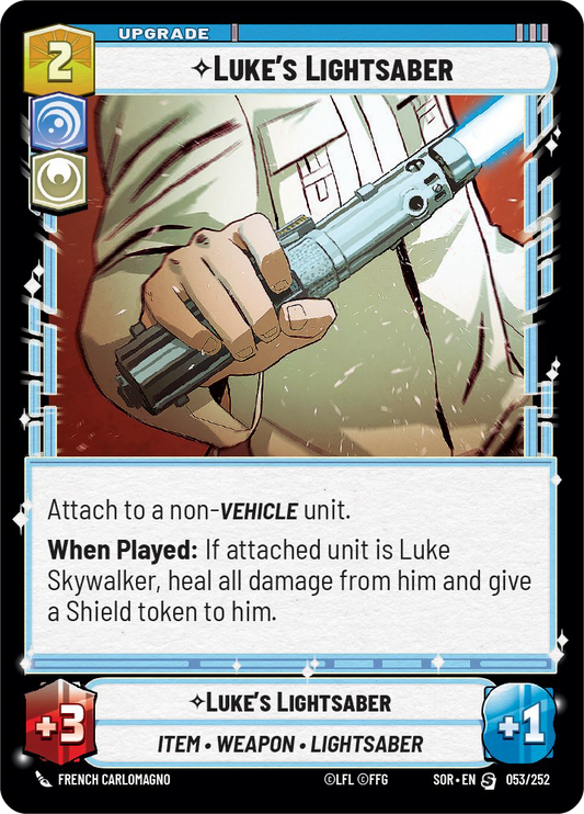 Luke's Lightsaber  (SOR-053)