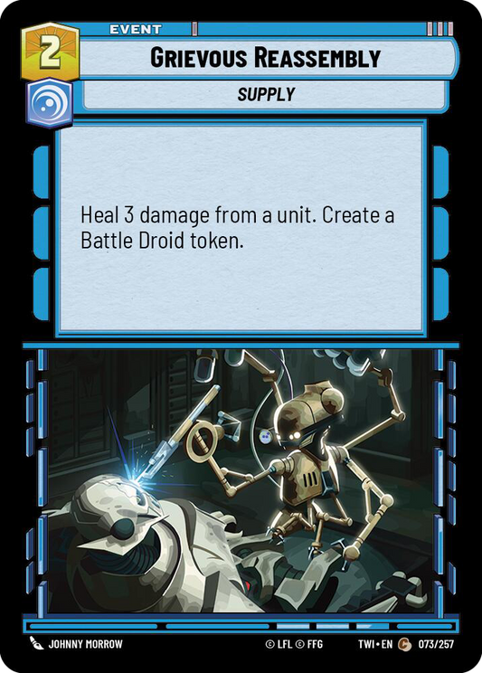 Grievous Reassembly  (TWI-073)