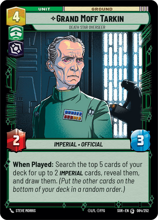 Grand Moff Tarkin - Death Star Overseer (SOR-084)