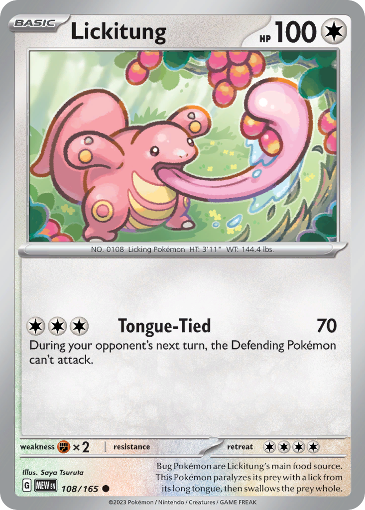 Lickitung - 151 (sv3pt5-108)