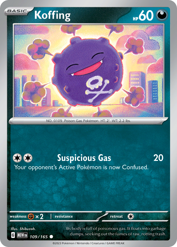 Koffing - 151 (sv3pt5-109)