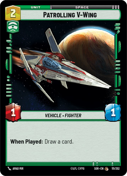 Patrolling V-Wing  (SOR-111)