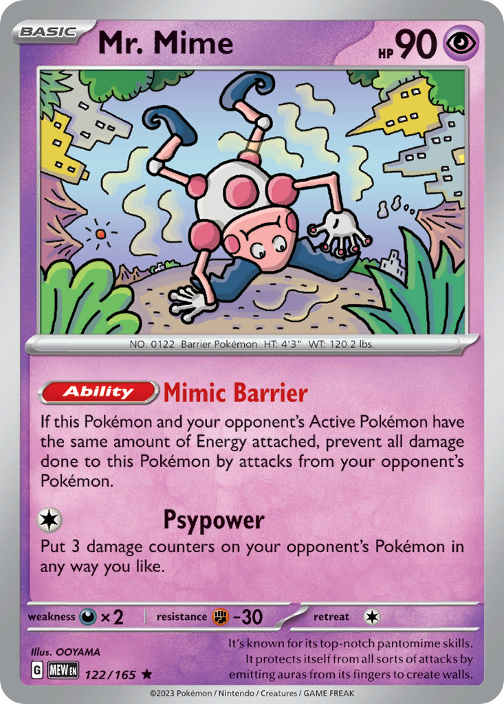 Mr. Mime - 151 (sv3pt5-122)