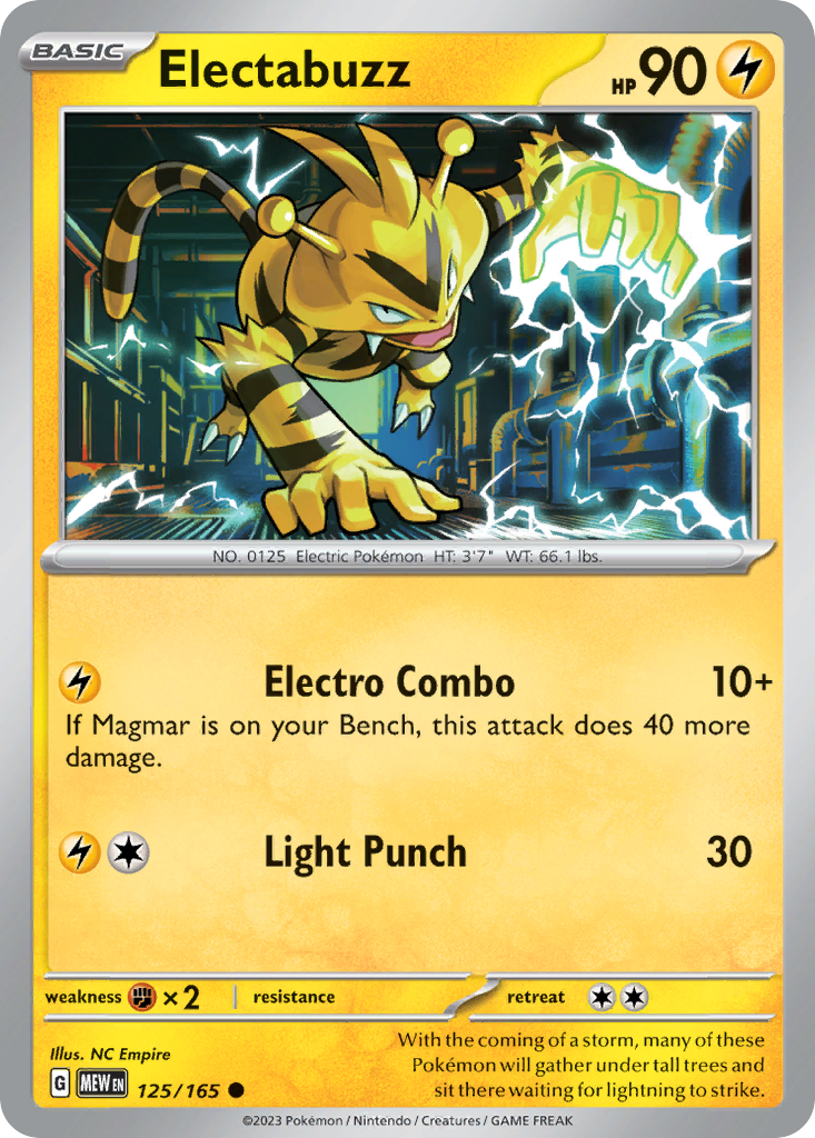 Electabuzz - 151 (sv3pt5-125)