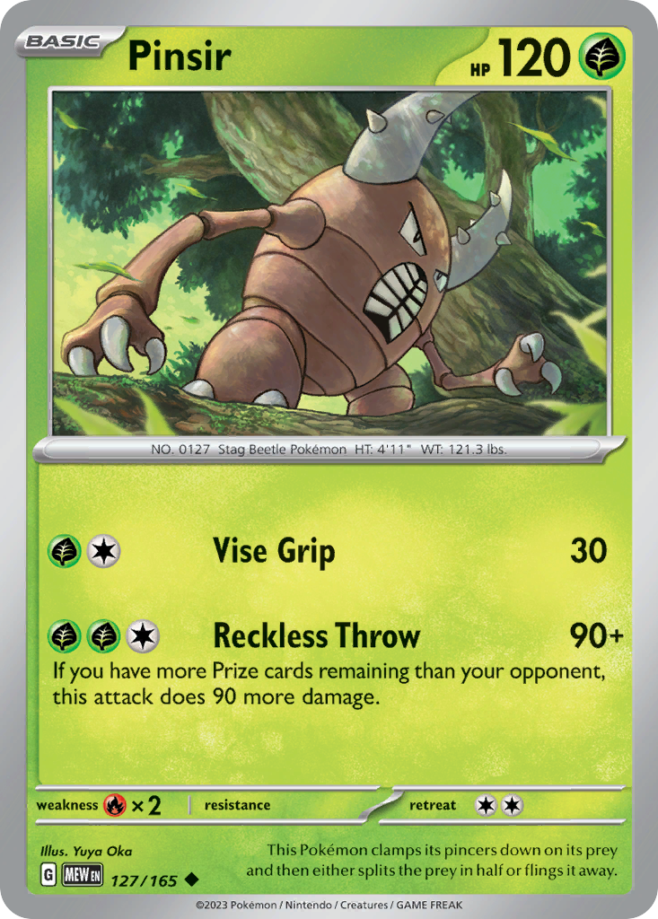 Pinsir - 151 (sv3pt5-127)