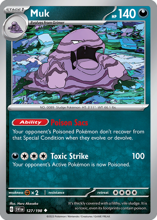 Muk - Scarlet & Violet (sv1-127)