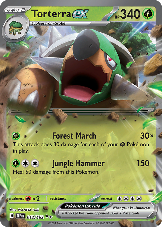 Torterra ex - Temporal Forces (sv5-12)