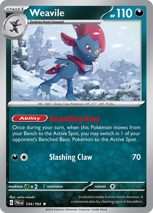 Weavile - Paldea Evolved (sv2-134)