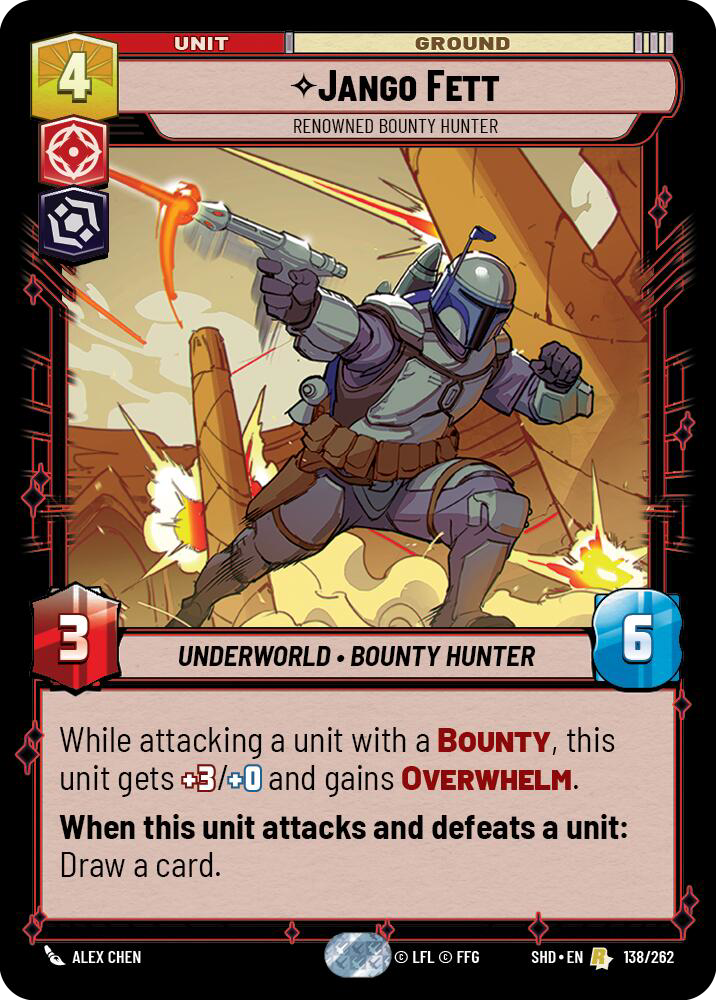 Jango Fett - Renowned Bounty Hunter (SHD-138)