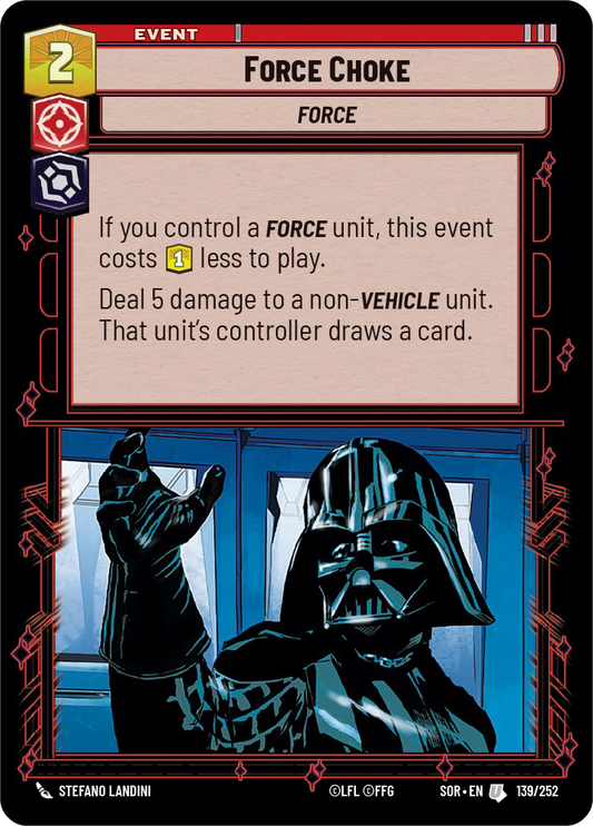 Force Choke  (SOR-139)