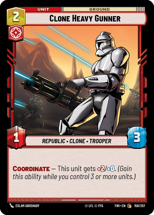 Clone Heavy Gunner  (TWI-158)