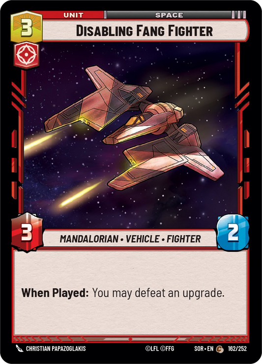 Disabling Fang Fighter  (SOR-162)