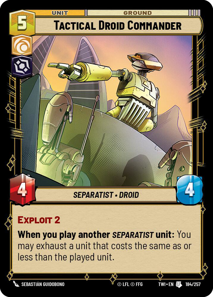 Tactical Droid Commander  (TWI-184)