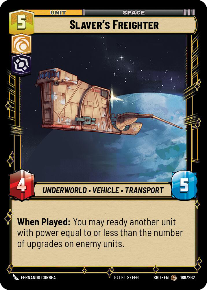 Slaver's Freighter  (SHD-189)