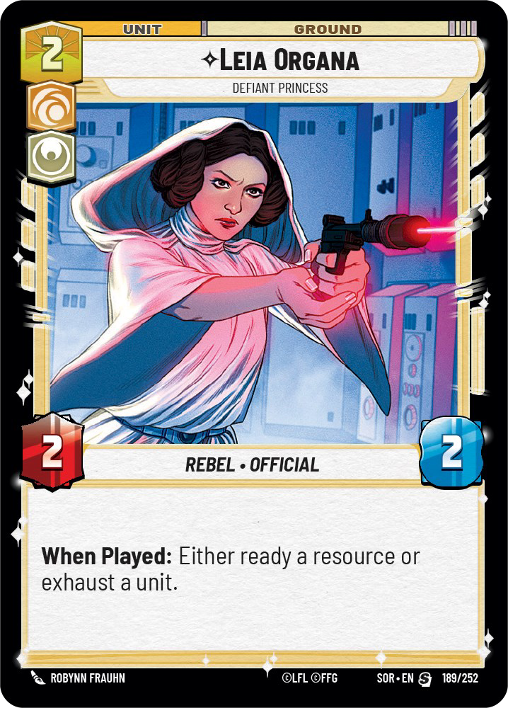 Leia Organa - Defiant Princess (SOR-189)