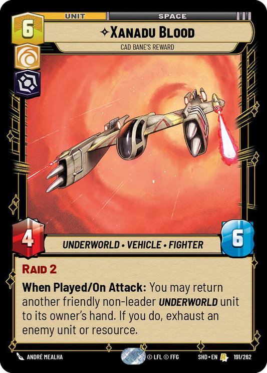 Xanadu Blood - Cad Bane's Reward (SHD-191)