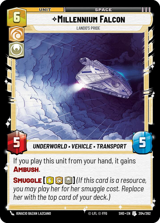 Millennium Falcon - Lando's Pride (SHD-204)