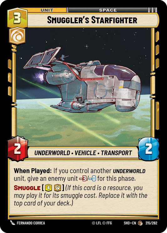 Smuggler's Starfighter  (SHD-215)