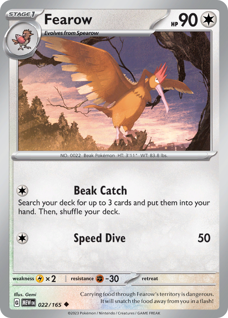 Fearow - 151 (sv3pt5-22)