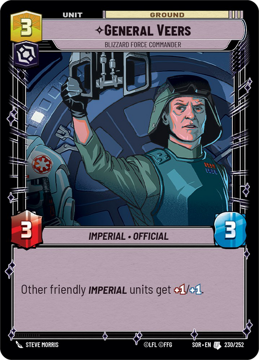 General Veers - Blizzard Force Commander (SOR-230)