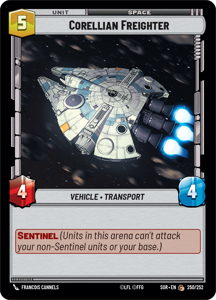 Corellian Freighter  (SOR-250)