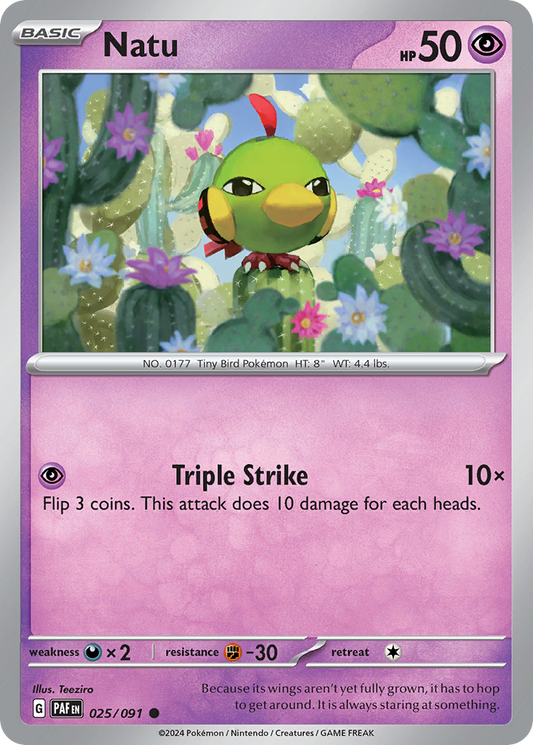 Natu - Paldean Fates (sv4pt5-25)