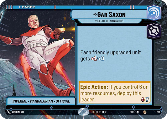 Gar Saxon - Viceroy of Mandalore (SHD-281)