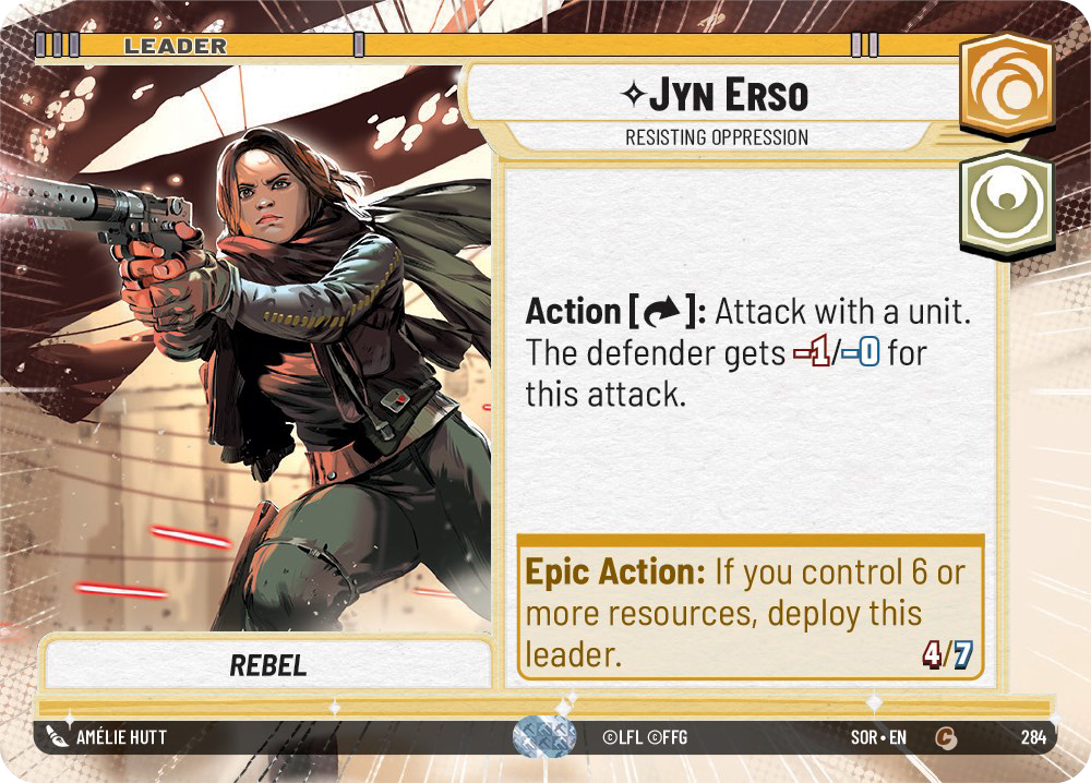 Jyn Erso - Resisting Oppression (SOR-284)