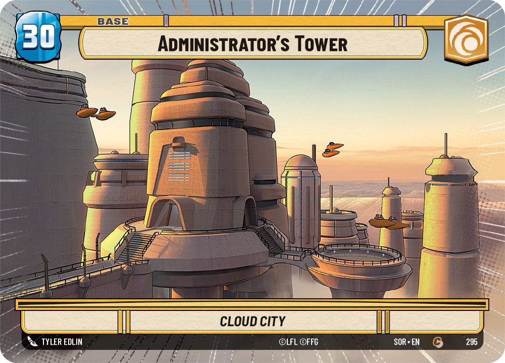 Administrator's Tower - Cloud City (SOR-295)