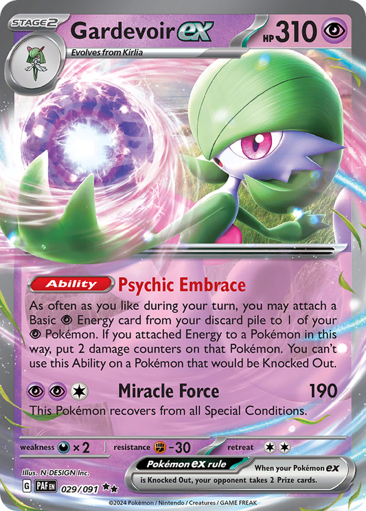 Gardevoir ex - Paldean Fates (sv4pt5-29)