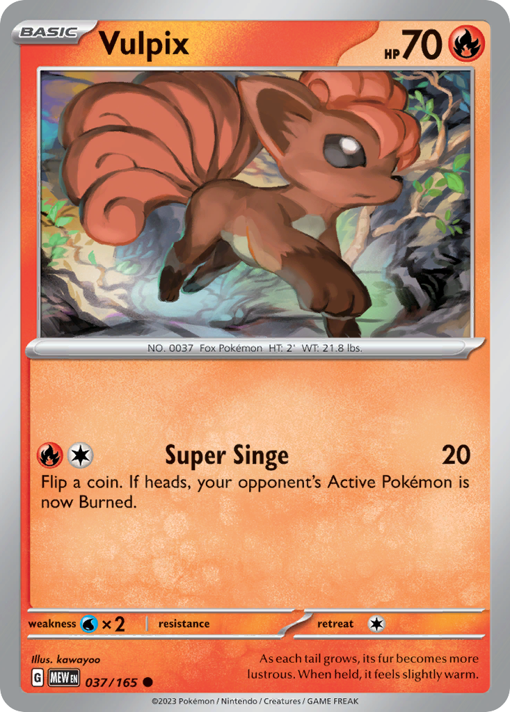 Vulpix - 151 (sv3pt5-37)